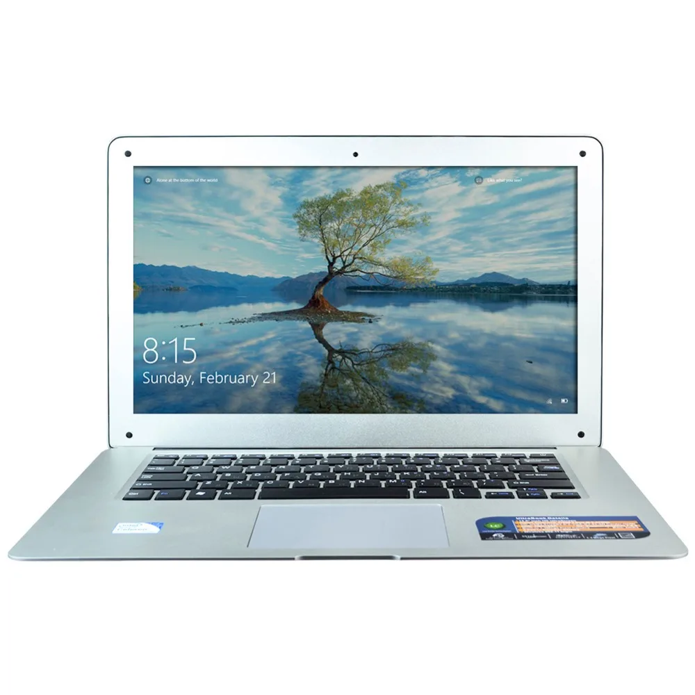 H-ZONE 14 Inch 64GB SSD + 320GB HDD & 4GB RAM Windows 10 Quad Core Laptop Computer with WIFI MINI HDMI 1.3MP Webcam