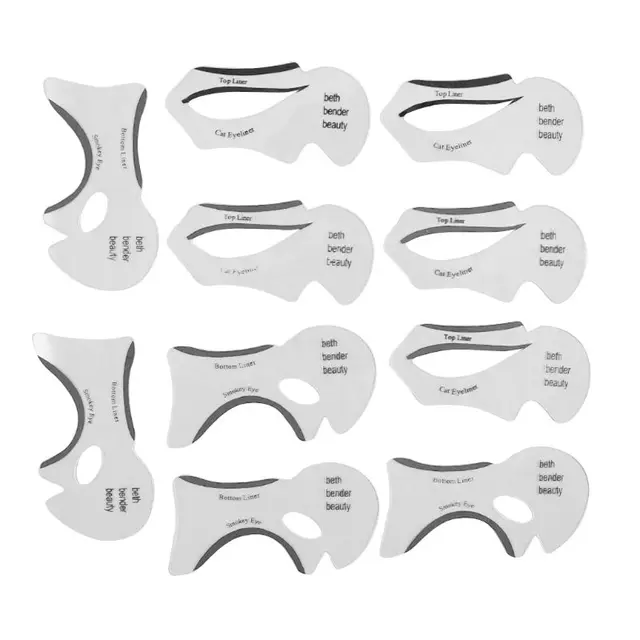 Special Offers 10 Pcs Eyeliner Drawing Template Cards Fashion Cosmetic Tool Kits Smoky Cat Eyes Makeup Accessory Beginner Use Special Offers 10 Pcs Eyeliner Drawing Template Cards Fashion Cosmetic Tool Kits Smoky Cat Eyes Makeup Accessory Beginner Use