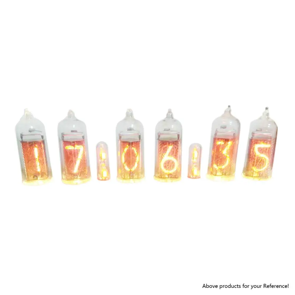 DIY in14 in4 Nixie трубки часы цифровые светодиодные подарок монтажная плата комплект PCBA