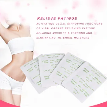 

10pcs Detox Foot Pads Patch Detoxify Toxins with Adhesive Keep Fit Health Care Better Sleep and More Benefits Green Products