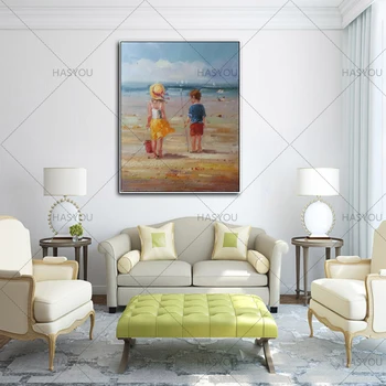 

Wholesale wall art 100% Handpainted Oil Painting On Canvas Wall canvas Pictures christmas decoration For home Living Room gift