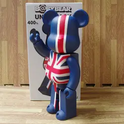 28 см/11 дюймов Медиком 400% Be @ rbrick серии Флаг Великобритании Bearbrick детская игрушка Новинка