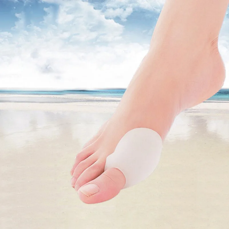 

Toe Protector Silicone Relieve Friction Valgus Orthosis Toe Separator