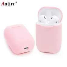 Мягкий силиконовый чехол для Apple Airpods противоударный чехол для Apple гарнитура для Airpods чехол s ультра тонкий Air Pods защитный чехол