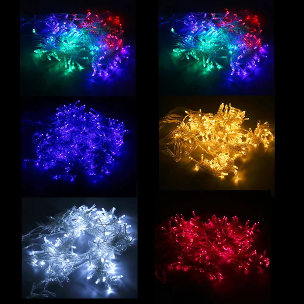 

ICOCO 2017 6Mx3M 600LEDs Icicle LED Curtain String Fairy Light AC220V Home Party Wedding Christmas Decoration Curtain Lights
