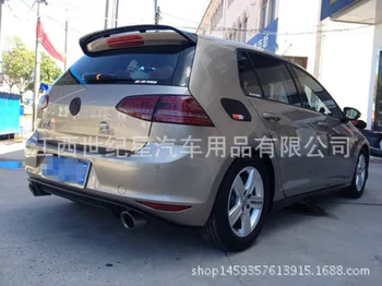 

Fit for Volkswagen Golf 7 ABS rear spoiler rear wing with customize DIY color spoiler No paint spoiler