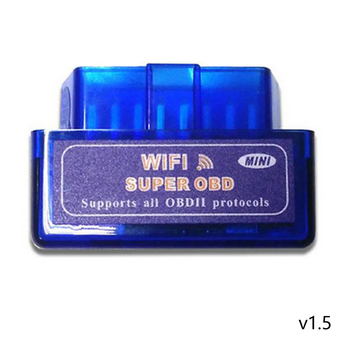 Dewtreetali WiFi версия 1,5 elm327 Мини OBDII считыватель кода с чипом PIC18F25K80 OBD 2 ELM 327 Wifi диагностический сканер инструмент