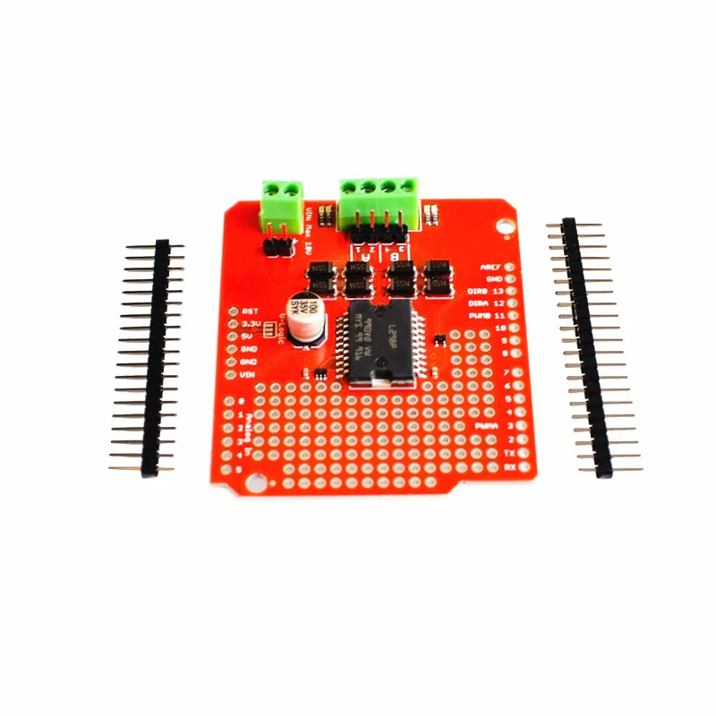 Ardumoto L298P AVR/LPC/STM32 UNO/мега щит водителя двигателя | Компьютеры и офис