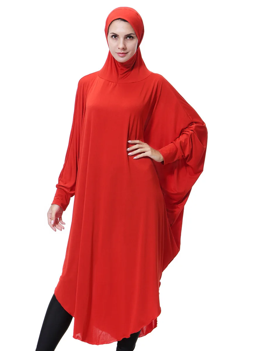 Мусульманский 12 видов цветов Batwin Khimar Burka кафтан над головой абайя мусульманская