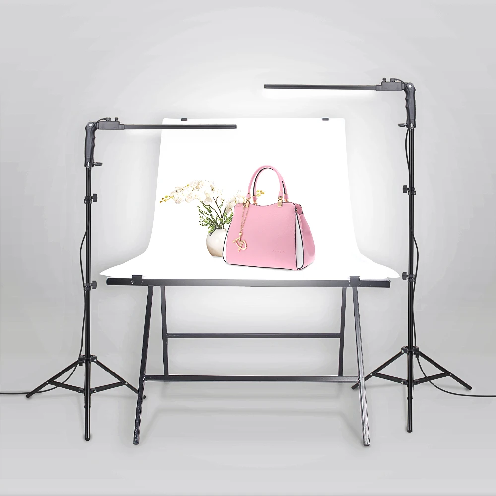 Kit Luci LED Per Studio Fotografico - 2 Luci Regolabili Con Treppiedi E Borsa | Per Video E Foto - Foto 6