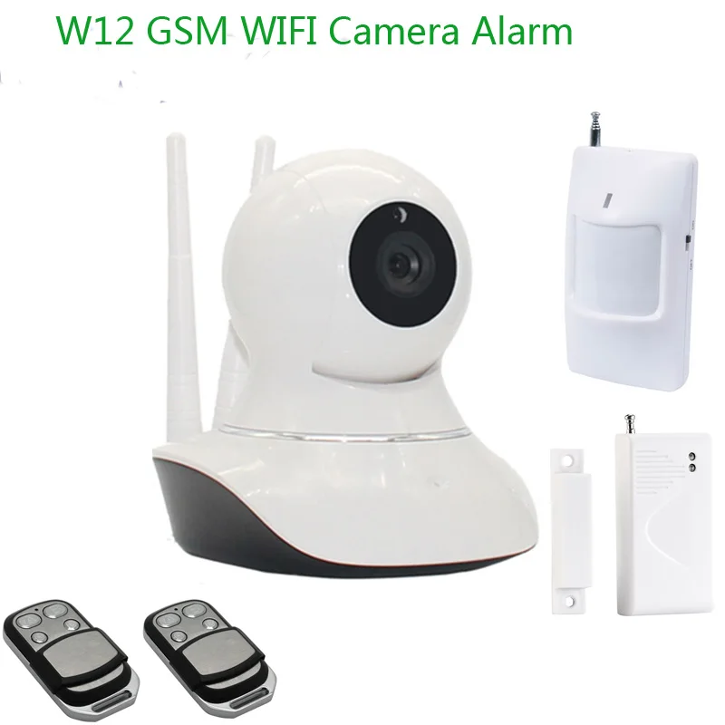 GSM+SMS Alarm WiFi Camera Alarm With GSM Camera Wireless IP Camera
