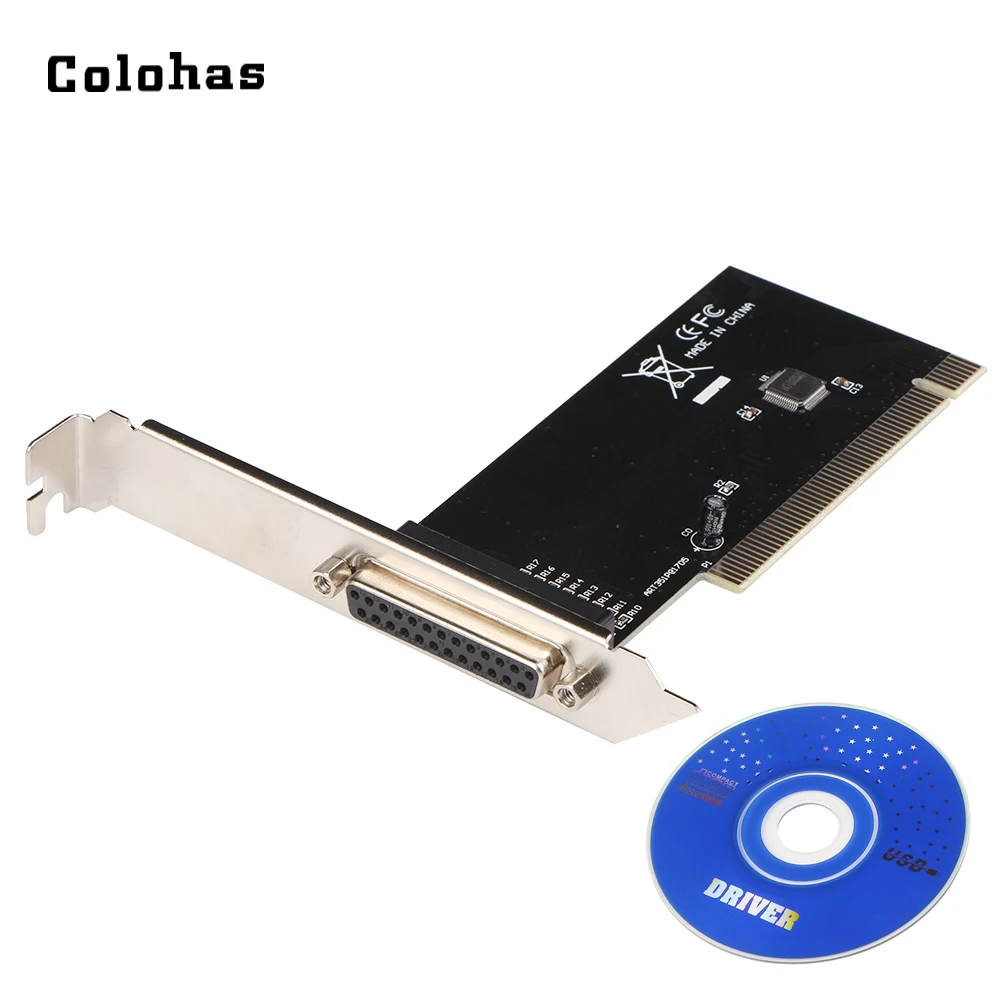 PCI LPT карта DB25 контроллер с параллельным портом IEEE 1284|to pci|card controlpci controller |