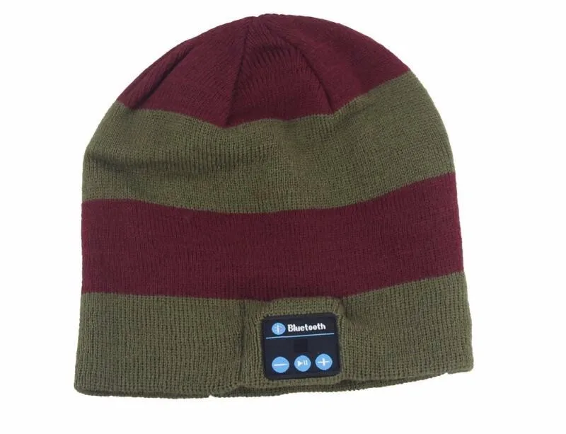 10 шт.! Bluetooth V4.2 Beanie вязаная зимняя шапка для наушников Hands-free Mp3 Спикер микрофон волшебная музыка умная шапка для мальчиков и девочек, мужчин и женщин