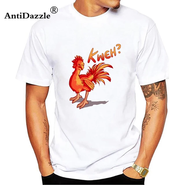 Fashion Chocobos Final Fantasy T Shirt Men Short Sleeve Cotton T Shirts