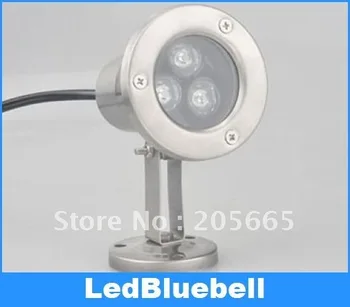 

3W Underwater LED Spotlight Swimming Pool Lamp Waterproof Warm White/ Pure White 12V