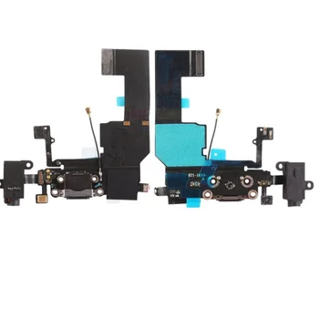 

50pcs/lot Charger Charging Port Dock Connector Flex Cable Ribbon with Headphone Audio Jack for iPhone 5c