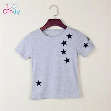 Hot Sale New Children Star T Shirts Fit Girls Boys Kids Short Sleeve Tee Cotton Baby