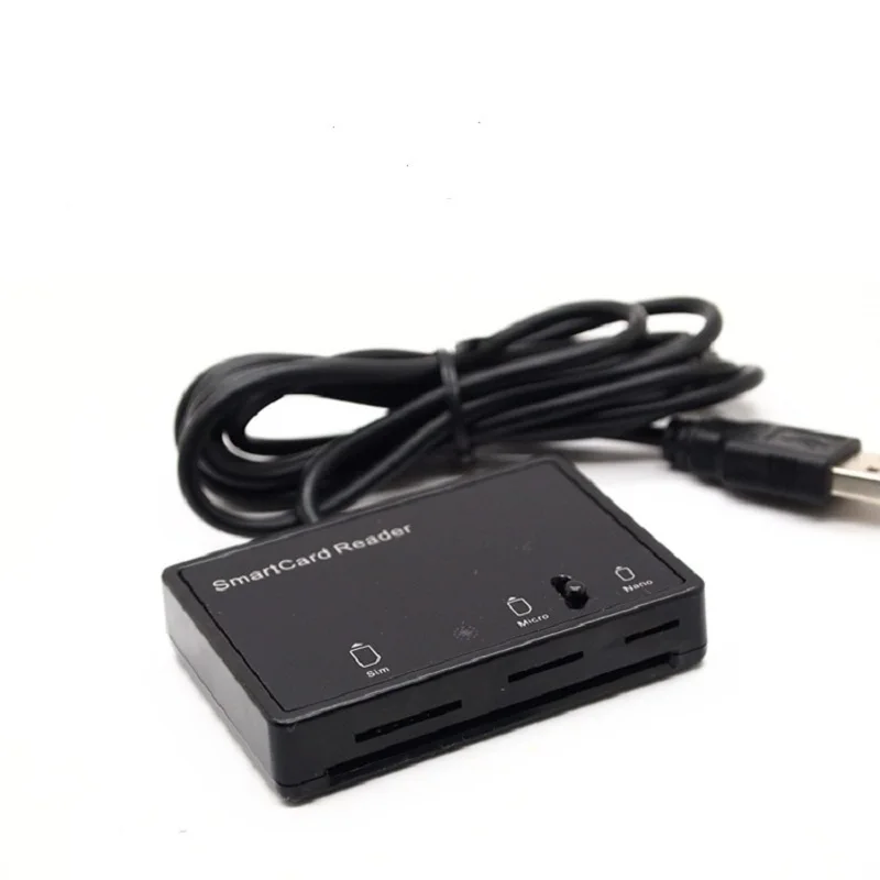 OYEITIMES MCR3516 кардридер USB 2 0 в 1 ID 1/2FF 12 Мбит/с Поддержка Контактная смарт карта ридер