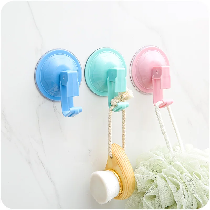 Suction cup towel hook kitchen bathroom wall hanging storage hook E280