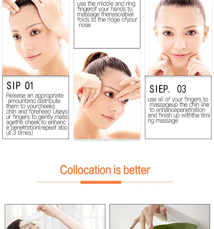ZOZU Brand Natural Skin Care Hyaluronic Acid Anti-aging Whitening Vitamin C serum for face