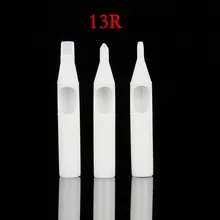 50 шт 13RT Одноразовые Белые татуировки Советы тюбик с насадкой-конусом наконечник для иглы татуировки