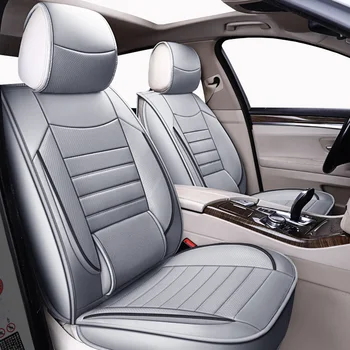 

Leather universal Car seat covers For opel meriva mokka vectra b c zafira b,dastun mi-do on-do go-cross of 2018 2017 2016 2015