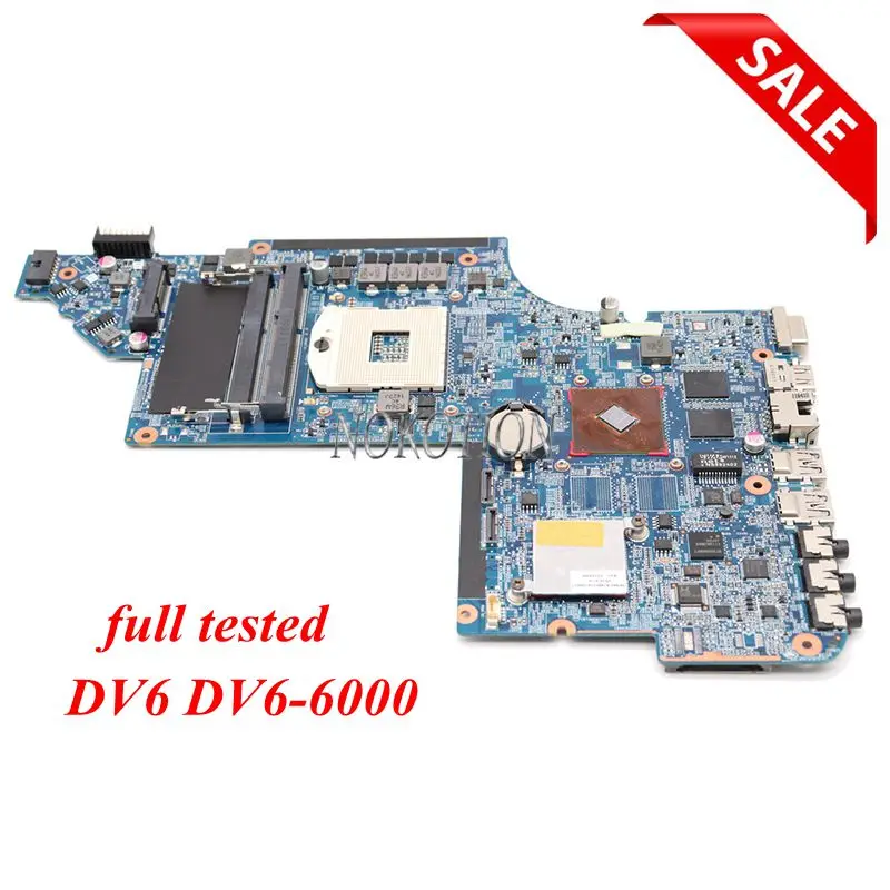 NOKOTION 659998-001 641487-001 основная плата для HP Pavilion DV6 DV6-6000 Материнская ноутбука HM65 DDR3