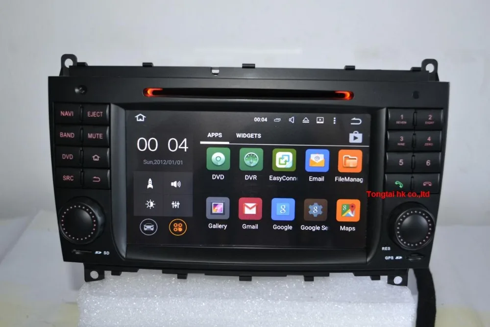Discount Android 7.1 for mercedes w209,cls w219 2006-2008 2din car dvd,gps,3G,Wifi,radio,bluetooth,Steering wheel Canbus Free 8g map,mic 2
