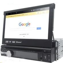 1 DIN Универсальный Android 8,01 автомобильный dvd-плеер gps радио с четырехъядерным wifi gps стерео сенсорный экран телескопическая машина Авто экран
