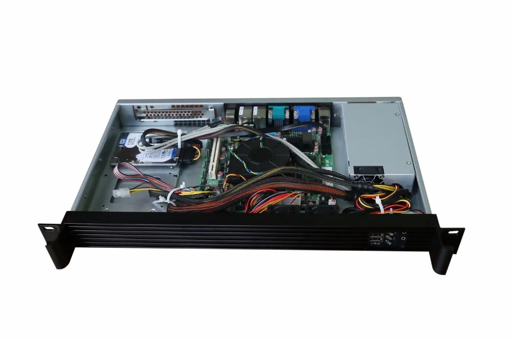 HCiPC B200-1 HCL-SB75-2LD-BareBone, 1U межсетевой экран, 1U маршрутизатор, 2LAN межсетевой экран, 2LAN маршрутизатор, межсетевой экран материнская плата