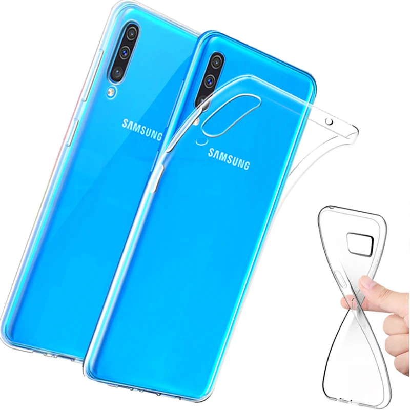 

SUREHIN TPU case for Samsung galaxy A40 A50 A70 A60 A30 A20E M30 20 10 S10e 9 8 PLus transparent clear soft silicone case cover
