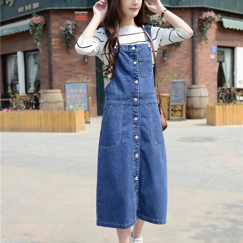 

Plus Size 8XL 9XL Sexy Dress Woman Summer Spaghetti Strapless Button Pockets Denim Sleeveless Maxi Loose Casual Elegant Dress