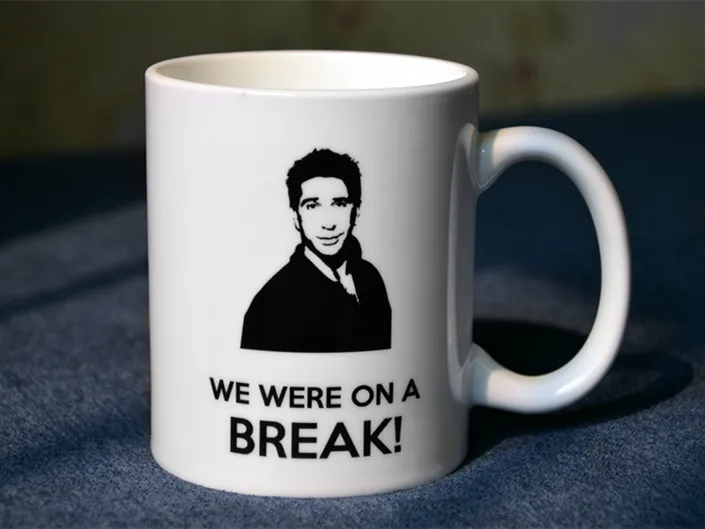 Друзья ТВ-шоу Ross Geller мы были на кружке-чашке для перерыва | Дом и сад
