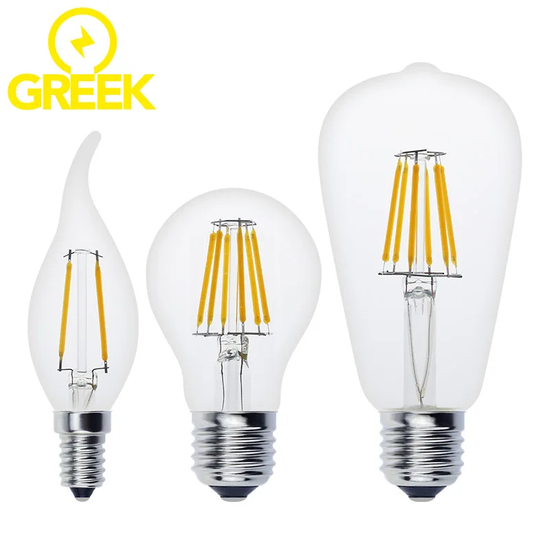 Quality Antique LED Edison Bulb E27 E14 Vintage LED Bulb Lamp 220V