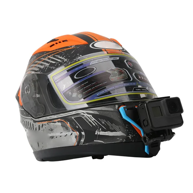 XBERSTAR Motorcycle POV Shots Full Face Helmet Chin Stand Mount Holder for GoPro Hero 6/5/4 Xiaomi Yi Action Camera Accessories