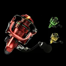 WALK FISH цельнометаллическая рукоятка 13+ 1BB спиннинговая Рыболовная катушка EVA ручка рыболовные катушки 1000-7000 серия Gapless металлическая головка спиннинговое колесо