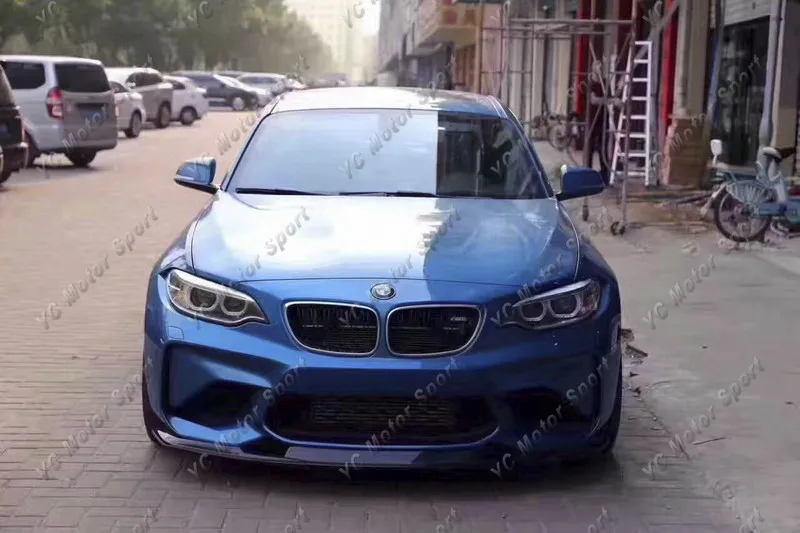 2016-2017 BMW F87 M2 MTC Design Style Body Lip Kit CF (111)_