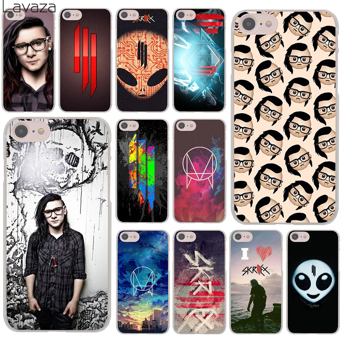 Lavaza skrillex Music dj жесткий чехол для телефона iPhone XR X 11 Pro XS Max 8 7 6 6S 5 5S SE 4S 4 10|case a|case pluscase