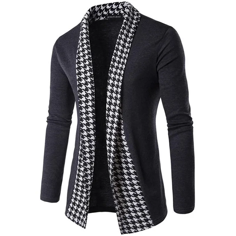 Covrlge cardigan masculino de malha, casacos de