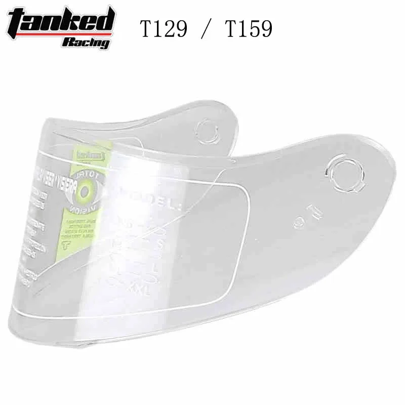 Capacete de Moto Tanked Corrida T192 T270 T108 T159 T129 T506 T507 T527 T523 T536 T160 Lente Moto Rcycle Rbike Viseira T112 T158 T230 12 helmet lens