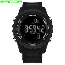 Часы женские модные повседневные цифровые часы мужские часы Montre Femme Reloj Mujer водонепроницаемые спортивные педали часы женские 370