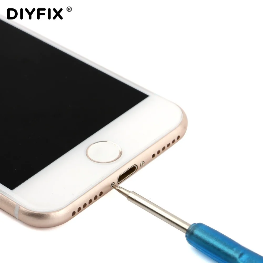 DIYFIX Mini 5-Point Star Pentalobe 0,8 P2 отвертка инструменты для iPhone X 5 5S 6S 7 Plus 8 Plus/MEIZU/Vivo винты для нижнего корпуса O