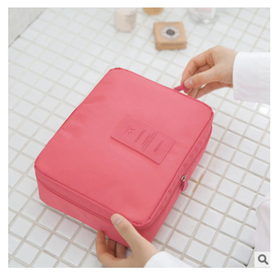 

Cosmetic Bags Toiletry Kits Cosmetics Cases With Mesh Pockets Women Travel Makeup Bag Makeup Organizer