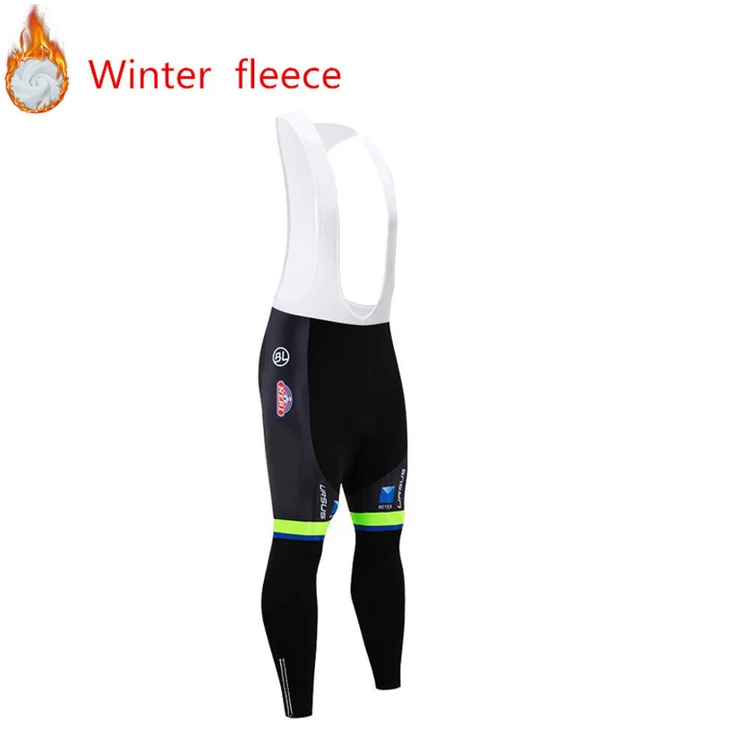 SOTTOLI pro team зимний термальный флис Велоспорт jersy гелевые колодки велосипед брюки набор Ropa Ciclismo - Цвет: 3