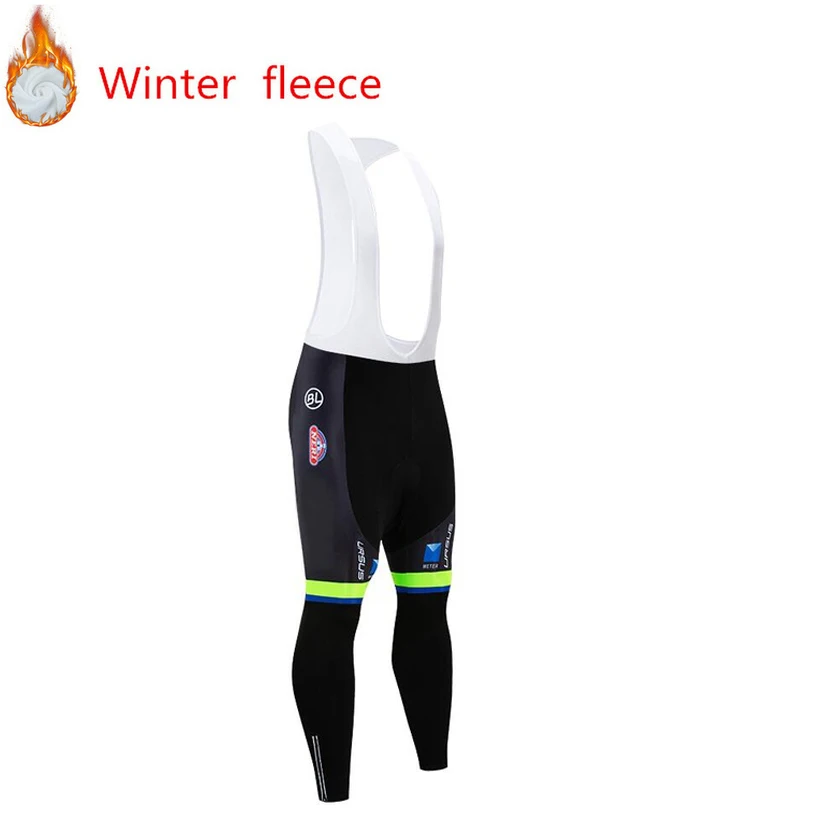 3 SOTTOLI pro team зимний термальный флис Велоспорт jersy гелевые колодки велосипед брюки набор Ropa Ciclismo - Цвет: 3