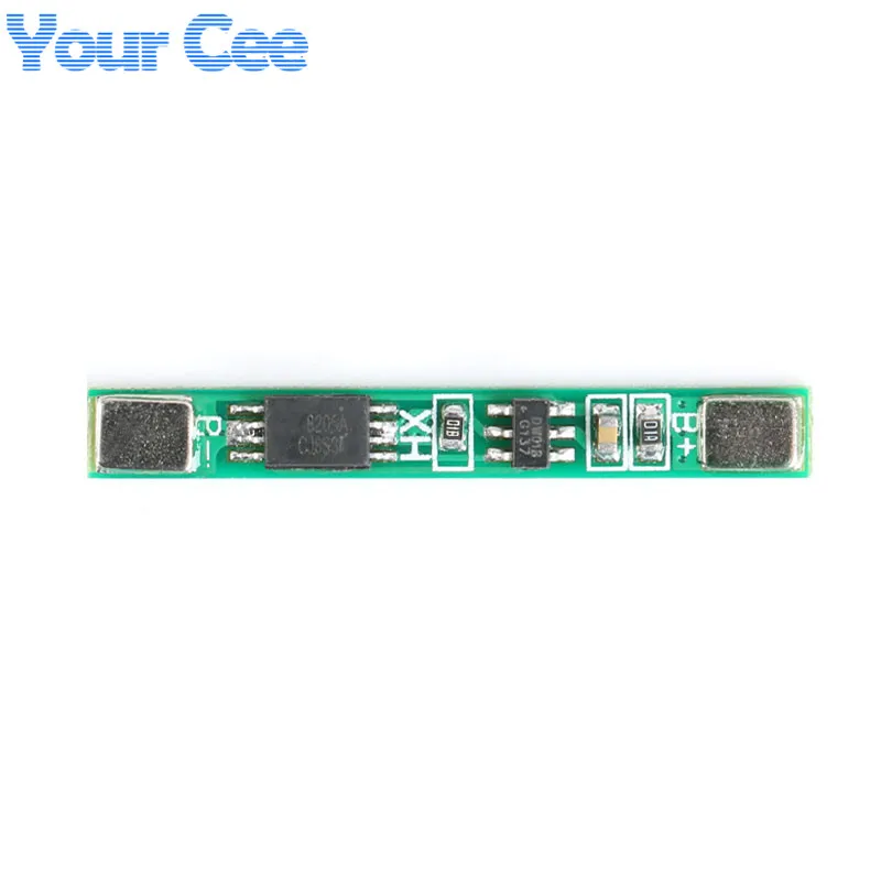 1S 3.7V 2A li-ion BMS PCM 18650 Battery Protection Board PCB for 18650 Lithium ion li Battery Cell (5)
