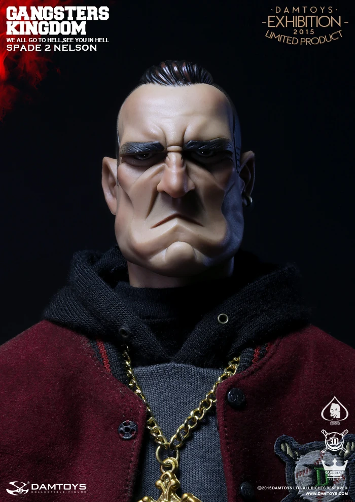 1/6 весы фигурка Коллекционная кукла гангстеры база лопата 2 Нельсон GKS002EX 12