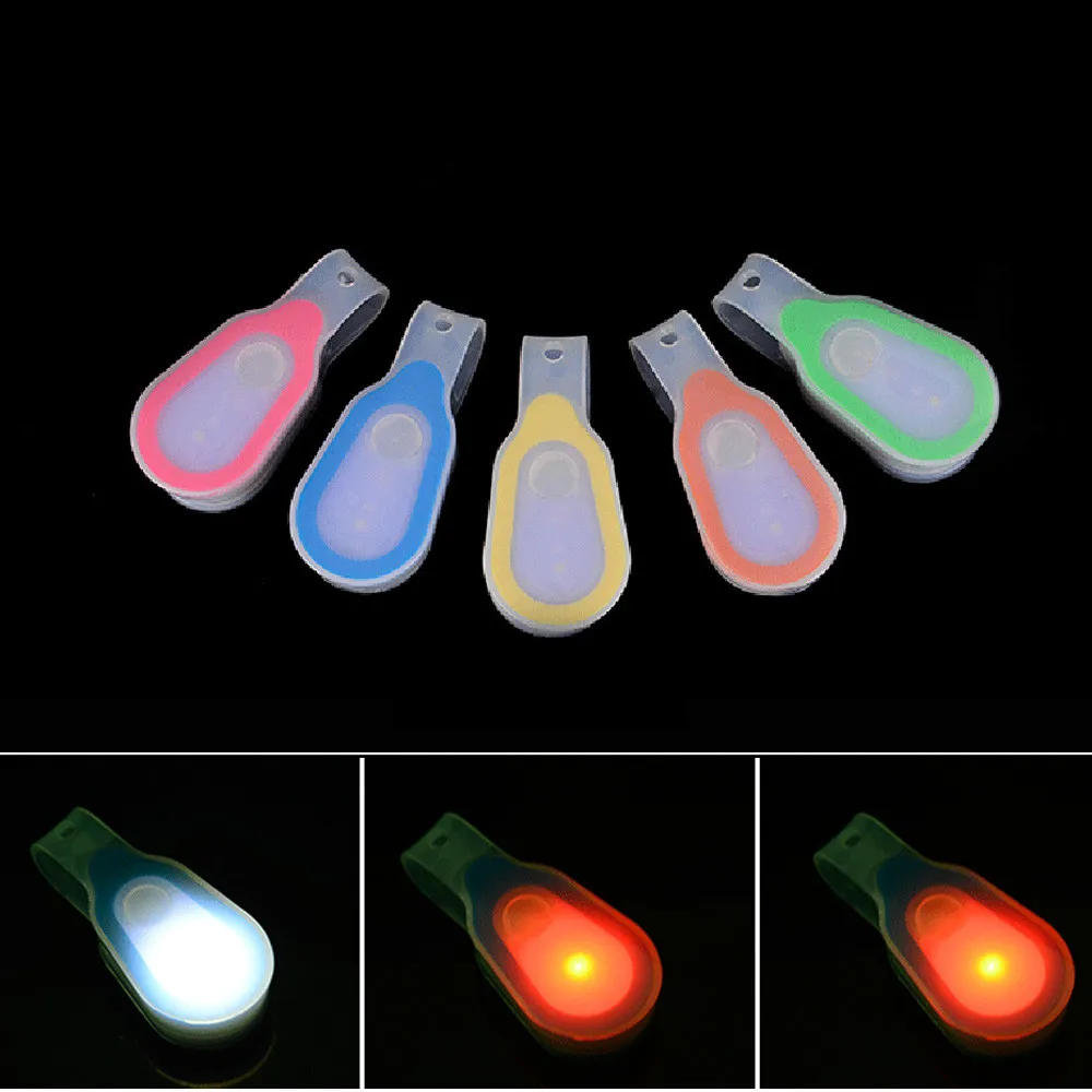 

Hot Sale Clip-on Clothes 2LED Lamp Magnet Running Walking Cycling Night Safety Light Waterproof ABS Silicone practical Durable