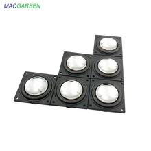 MACGARSEN 2 шт 4 Ом 3 Вт Полнодиапазонный динамик 1,5 дюймов мини портативный динамик 34*34 мм квадратный аудио стерео громкий динамик Рог
