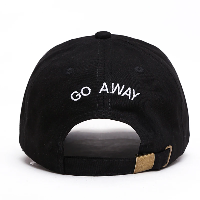 2021 new brand cap Go Away Dad Hat 100% Cotton hip hop snapback Baseball Cap For Men And Women hats Casquette | Аксессуары для
